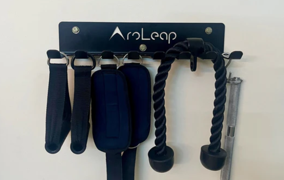 Aroleap Equipment on a wall mounted holder