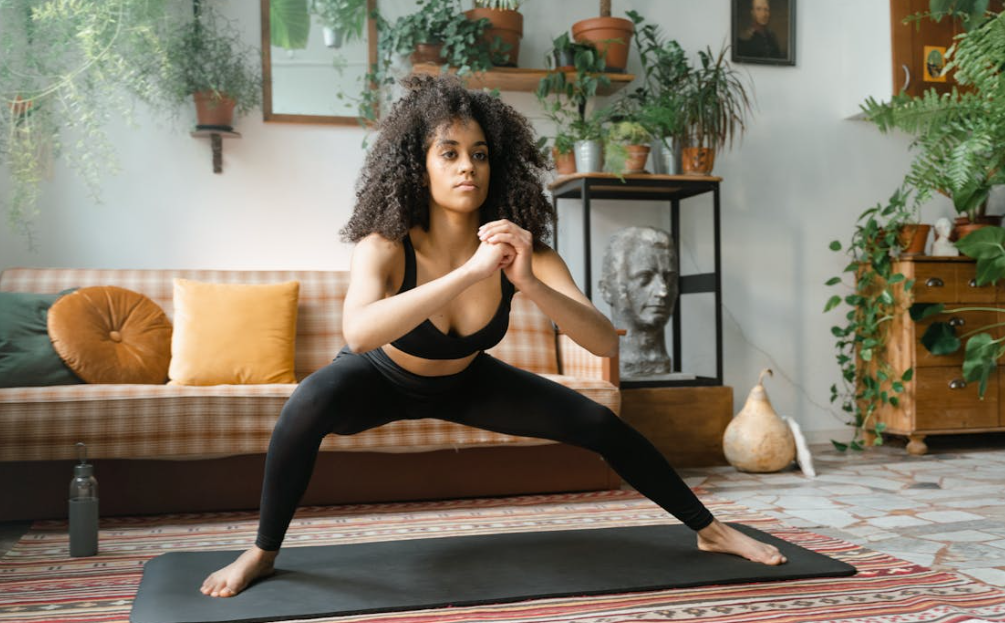 Exercising at home