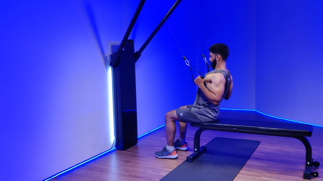 Bench Seated Lat Pulldown