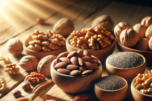 Nuts and Seeds for Muscle Growth