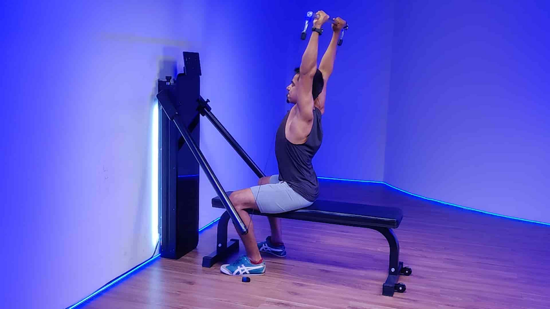 Seated Barbell Shoulder Press