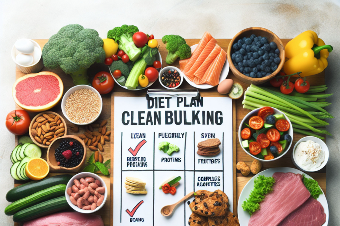 What Weekly Diet plan should be followed for clean bulk?